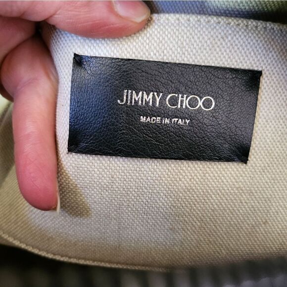 Authentic Jimmy Choo Cassie black leather studded backpack - Picture 11 of 15